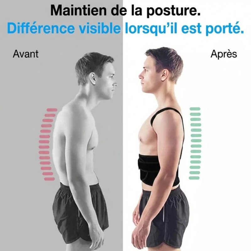 PostureAlign™ — Tenez-vous plus droit et soulagez le mal de dos