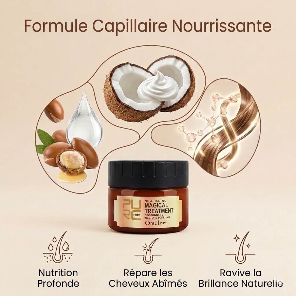 Pure™ — Cheveux Soyeux en 5 Secondes