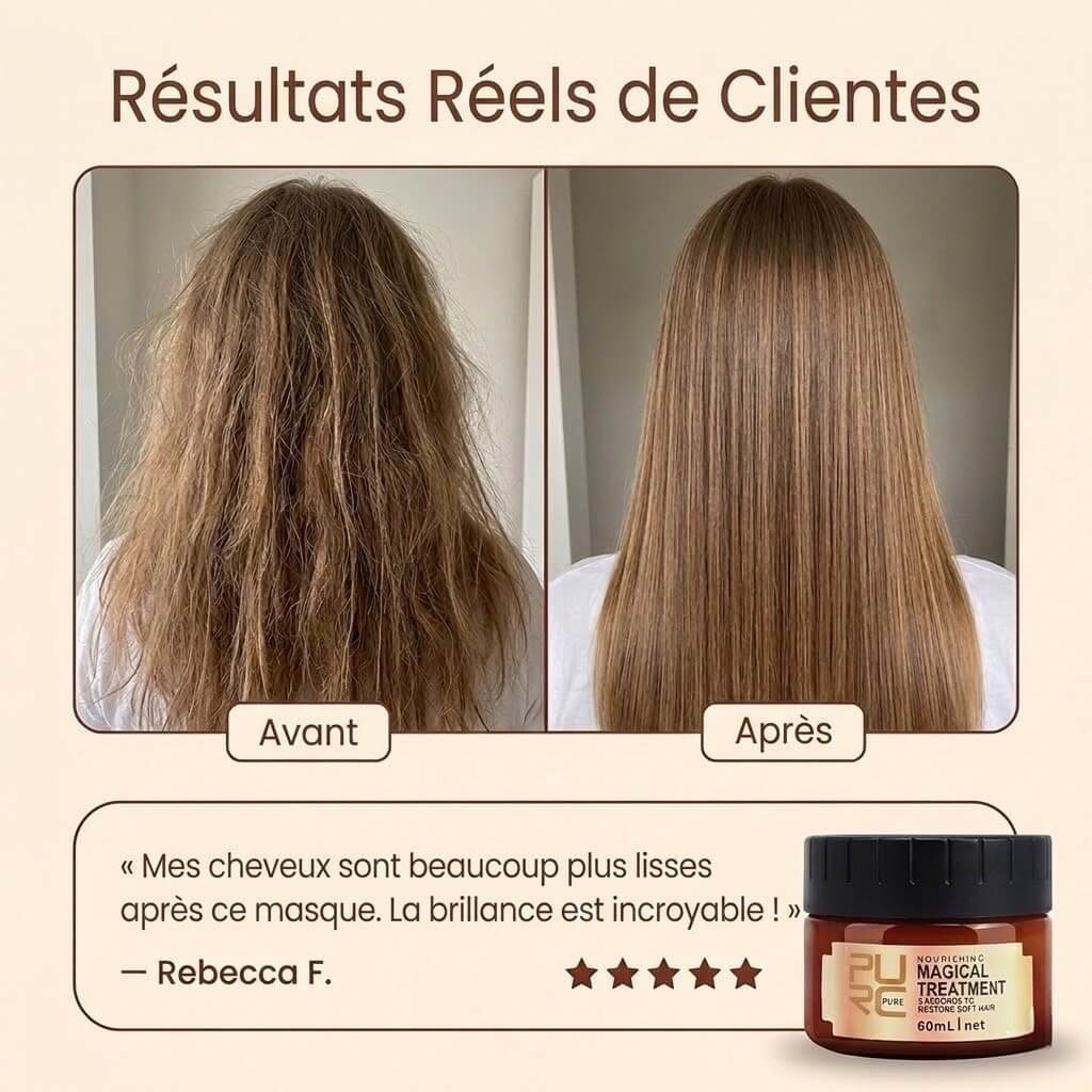 Pure™ — Cheveux Soyeux en 5 Secondes