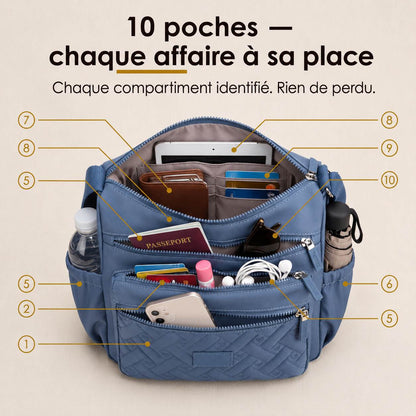 QuiltChic™ – Sac Bandoulière Matelassé Léger