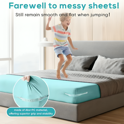 SheetSecure™ | Dites adieu aux draps qui glissent !