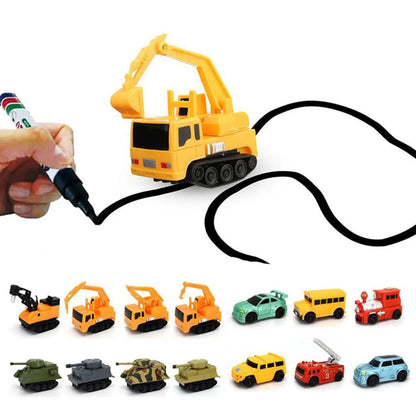 TraceRide™ | Rückverfolgbares Spielzeugauto, induktiver Zauberstift [Letzter Tagesrabatt]