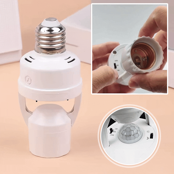 1+1 GRATUIT | SmartSense™ | Douille E27 à détection de mouvement