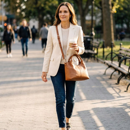 SacBelle™ – Sac Hobo Cuir Souple du Quotidien