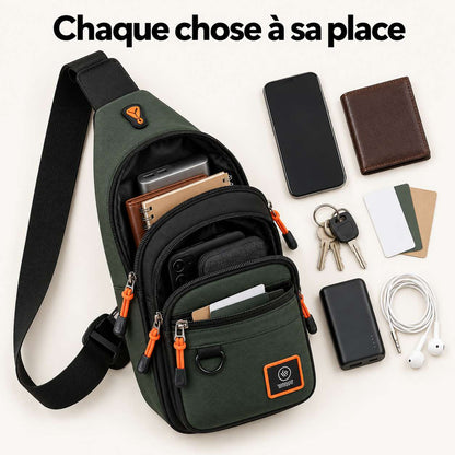 SacoGo™ Sacoche Bandoulière Homme Ultralégère
