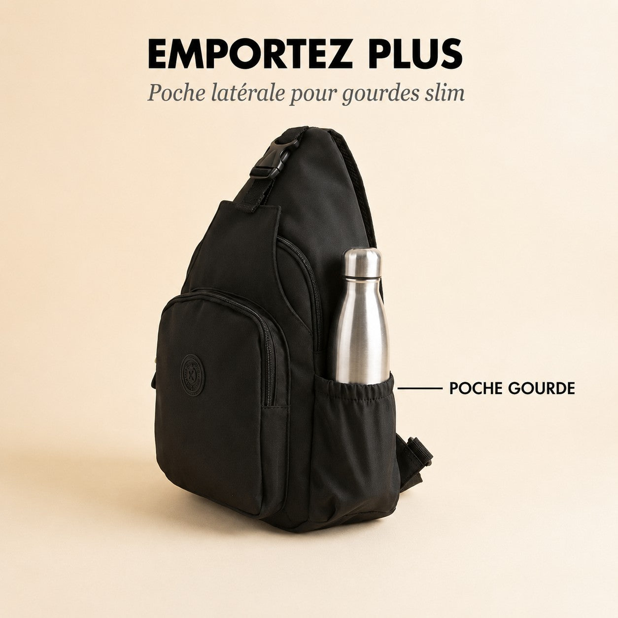 SafeGo™ – Sac Bandoulière Anti-Vol Convertible + 50% OFF