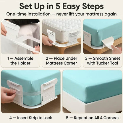SheetSecure™ | Dites adieu aux draps qui glissent !