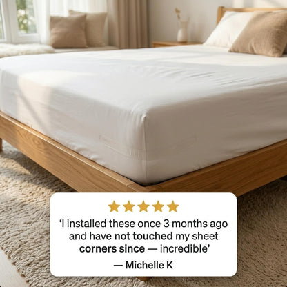 SheetSecure™ | Dites adieu aux draps qui glissent !