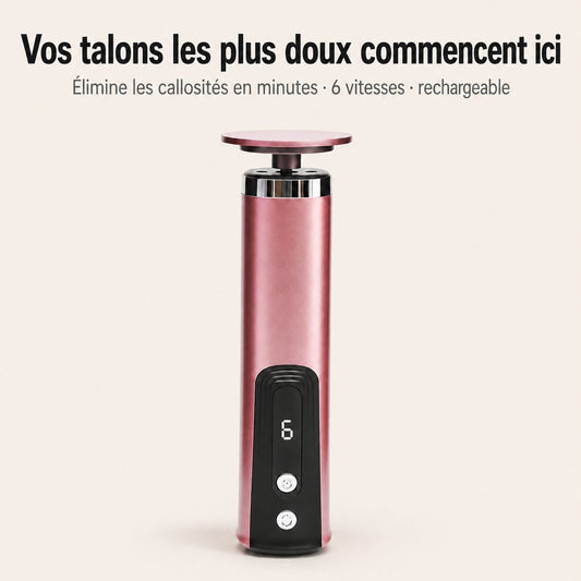 SilkFeet™ – Lisseur Électrique Pédicure 6 Vitesses + 50% OFF