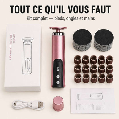 SilkFeet™ – Lisseur Électrique Pédicure 6 Vitesses | -50%
