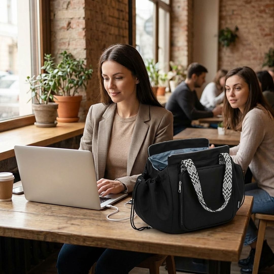 ToutChic™ – Cabas Organisé Convertible Sac à Dos