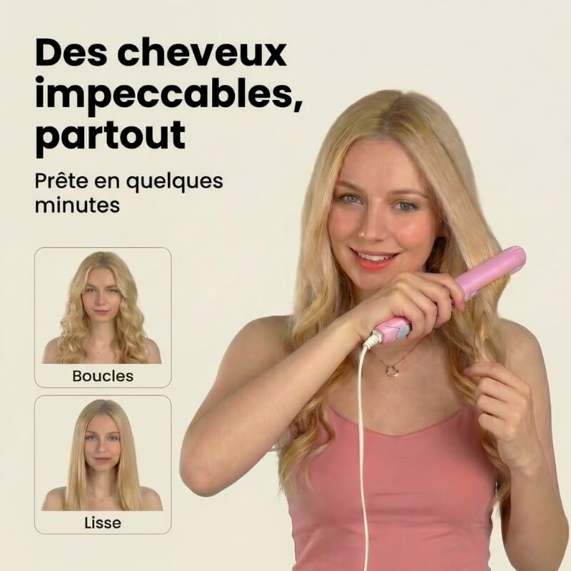 CurlEase Mini™ | Des coiffures parfaites, partout & à tout moment