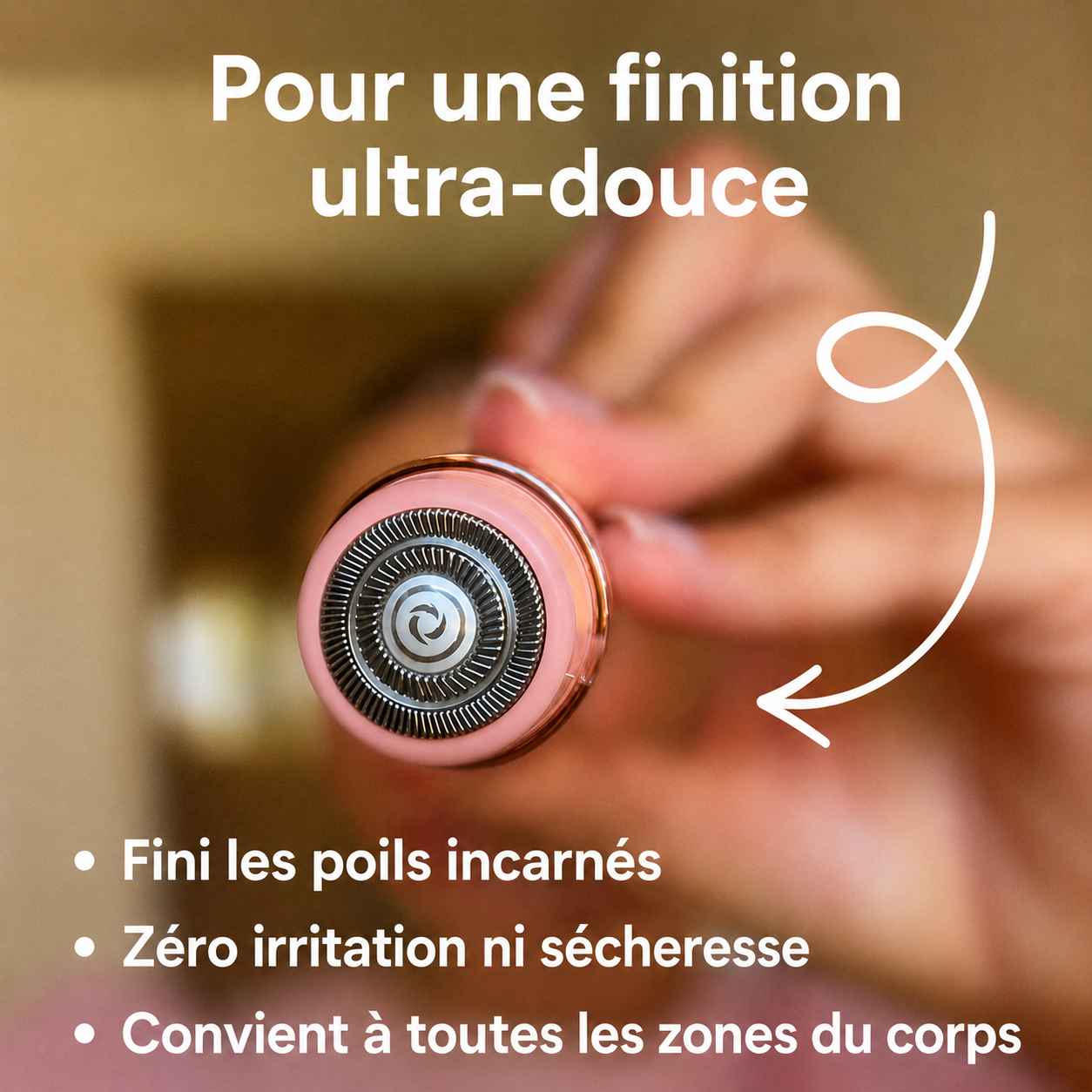 VelvetShave™ – Le Rasoir Féminin Sans Coupures Ni Irritations – 50% OFF