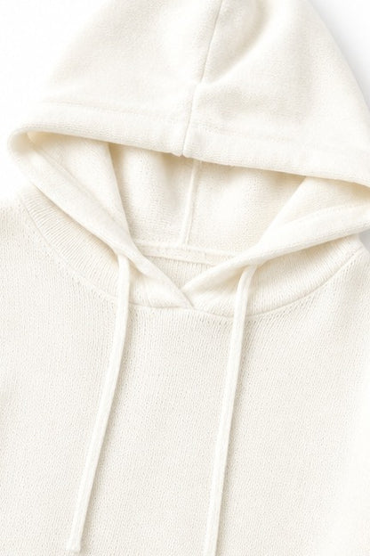 CapuDouce™ – Pull Oversize à Capuche en Maille