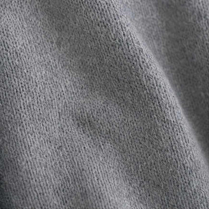 Douillette™ – Gilet à Capuche Boutonné en Maille Gaufrée