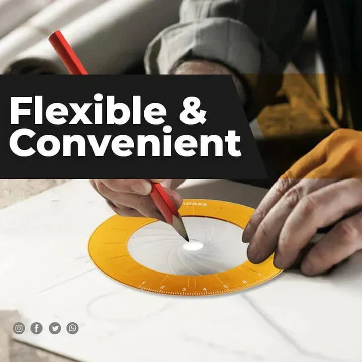 CircleMaster™ | Outil de traçage de cercles réglable