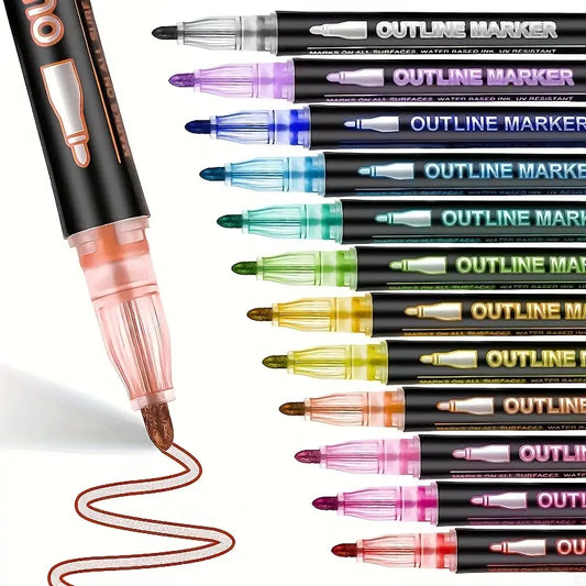 Inklume™ – Stylos Métalliques 3D pour Loisirs Créatifs (-50%)