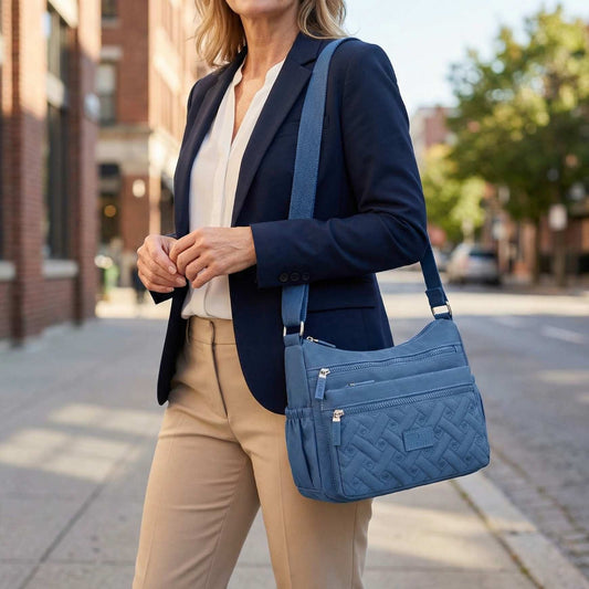 QuiltChic™ – Sac Bandoulière Matelassé Léger