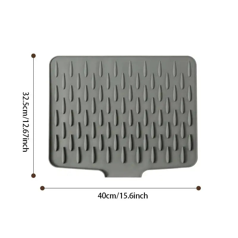 DryDefend™ – Tapis d’égouttage en silicone incliné (−50 %)