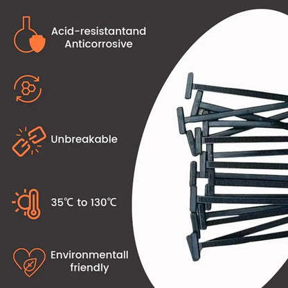 LockStrap™ – Colliers de Serrage Autobloquants Ultra-Résistants