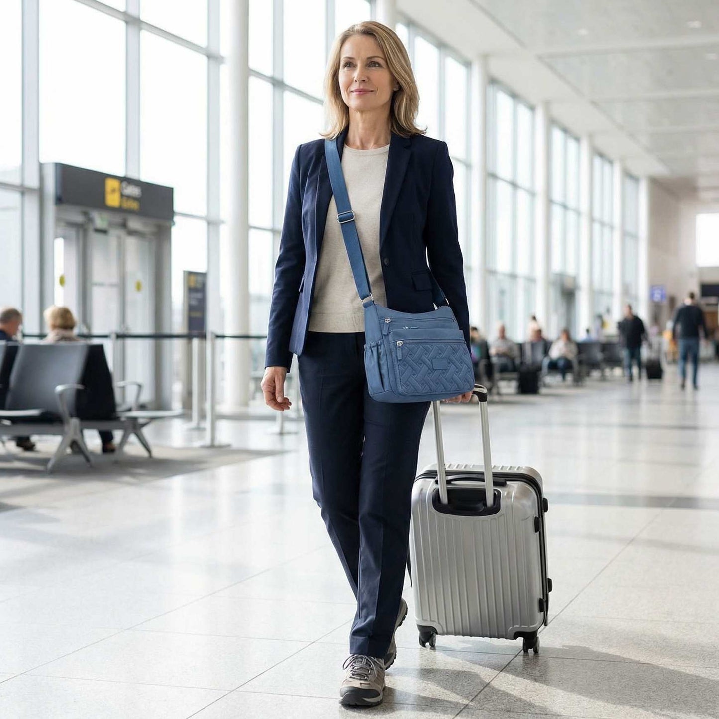 QuiltChic™ – Sac Bandoulière Matelassé Léger