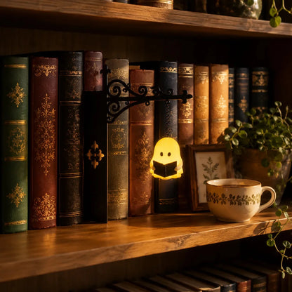 CoinLecture™ – Lanterne Miniature Suspendue Bibliothèque LED Chaude