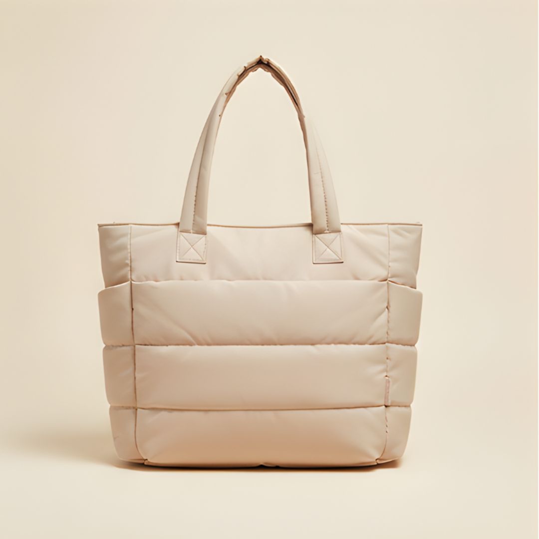 PuffChic™ – Cabas Matelassé Ultra-Léger avec Compartiment Laptop + 50% OFF