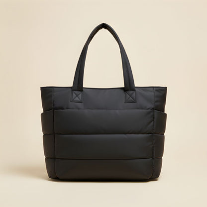 PuffChic™ – Cabas Matelassé Ultra-Léger avec Compartiment Laptop + 50% OFF