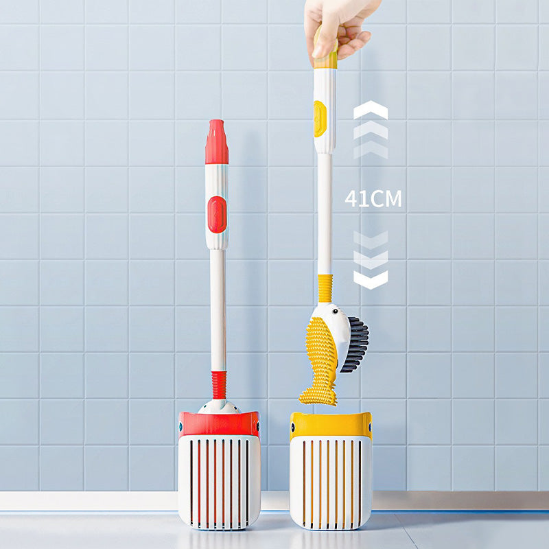 -50% | CleanGrip™ | Set Brosse WC avec Support à Ventouse