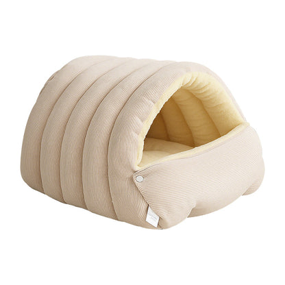 Cavina™ – Lit Grotte Douillet pour Animaux